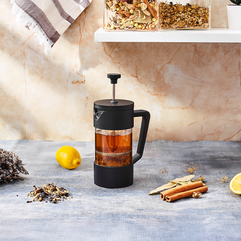 Aryıldız Doppio Black French Press 350 ml - 1