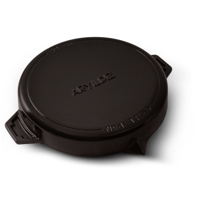 Aryıldız Duo Cast Bombe Grill Tava Kahverengi 30 cm - 6