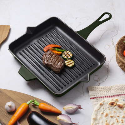 Aryıldız Duo Cast Grill Tava Fesleğen 26x32 cm - 1