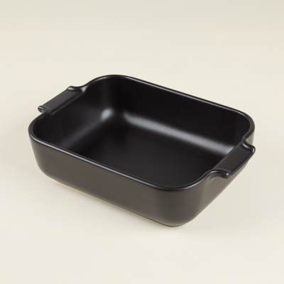 Aryıldız Elissa Dikdörtgen Fırın Kabı Mat Siyah 25 cm - 5