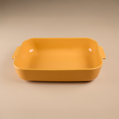 Aryıldız Elissa Dikdörtgen Fırın Kabı Sarı 41 cm - 3