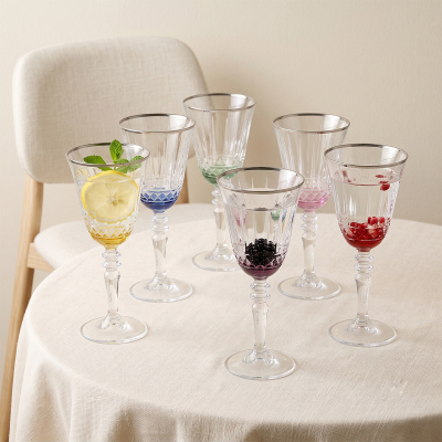 Aryıldız Fiona 6'lı Uzun Kadeh Platin 300 ml - ARYILDIZ