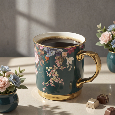 Aryıldız Lady Kupa Yeşil 400 ml - 1