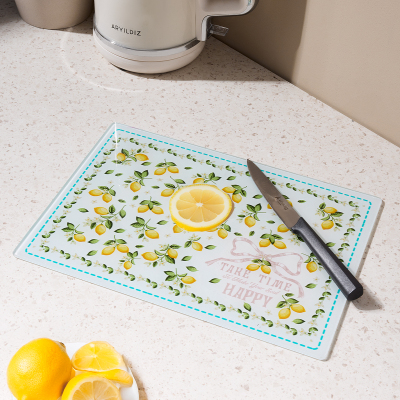 Aryıldız Limone Cam Kesme Tahtası 20x30 cm - 2