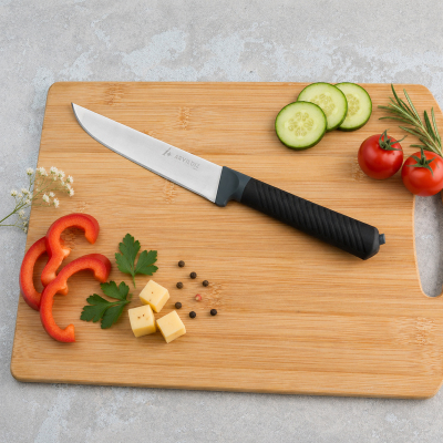 Aryıldız Lova Ekmek Bıçak Antrasit 14,5 cm - ARYILDIZ