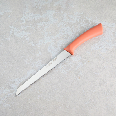 Aryıldız Mira Tırtıklı Ekmek Bıçağı Somon 17 cm - 2