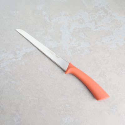 Aryıldız Mira Tırtıklı Ekmek Bıçağı Somon 17 cm - 3