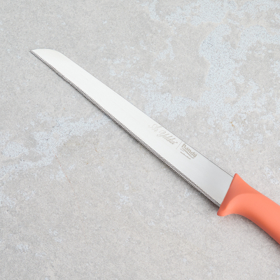 Aryıldız Mira Tırtıklı Ekmek Bıçağı Somon 17 cm - 4
