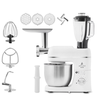 Aryıldız Multi 3in1 Stand Mikser Beyaz - 6