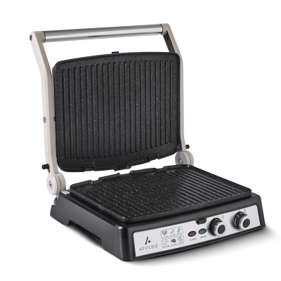 Aryıldız Multi Grill Tost Makinesi Mat Krem - 5