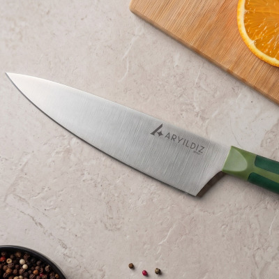 Aryıldız Plurex Big Şef Bıçağı 19 cm Yeşil - 2