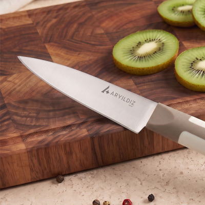 Aryıldız Plurex Çok Amaçlı Bıçak 8 cm Koyu Bej - 2
