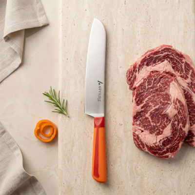 Aryıldız Plurex Santoku Bıçağı 21 cm Kırmızı - 1