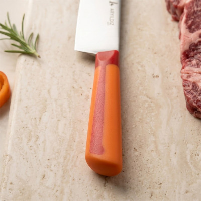 Aryıldız Plurex Santoku Bıçağı 21 cm Kırmızı - 3