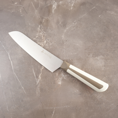 Aryıldız Plurex Santoku Bıçağı Koyu Bej 19 cm - 4