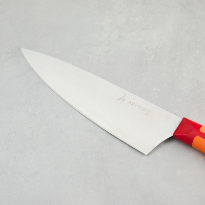Aryıldız Plurex Şef Bıçak Kırmızı 17 cm - 4
