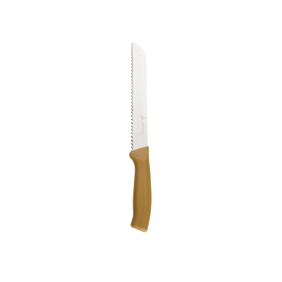 Aryıldız Rexa Tırtıklı Ekmek Bıçak Gold 19 cm - 7