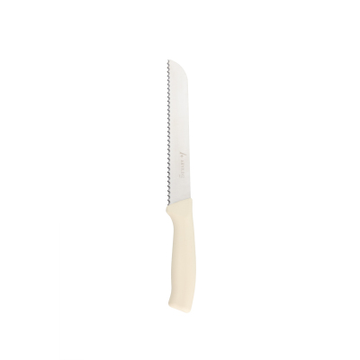 Aryıldız Rexa Tırtıklı Ekmek Bıçak Krem 19 cm - 7