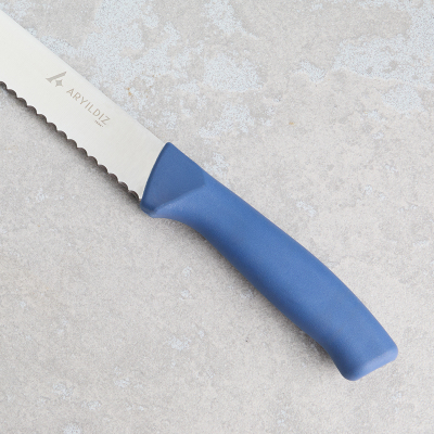 Aryıldız Rexa Tırtıklı Ekmek Bıçak Mavi 19 cm - 5
