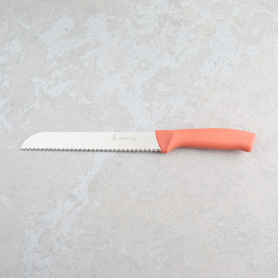 Aryıldız Rexa Tırtıklı Ekmek Bıçak Turuncu 19 cm - 6