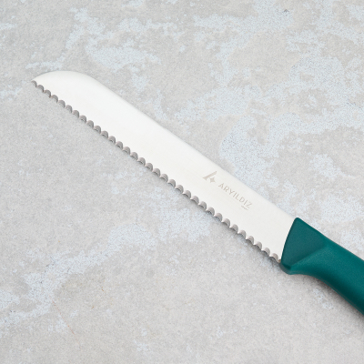 Aryıldız Rexa Tırtıklı Ekmek Bıçak Yeşil 19 cm - 4