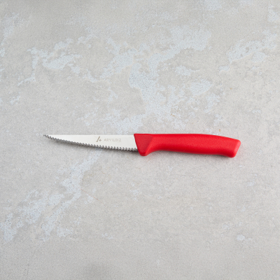 Aryıldız Rexa Tırtıklı Sebze Bıçak Kırmızı 10 cm - 3