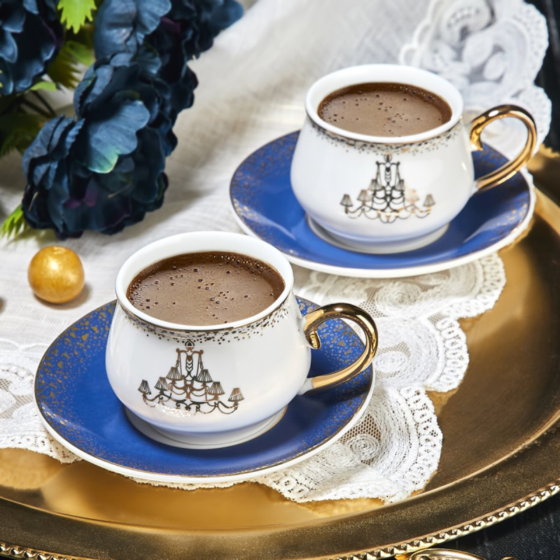 Aryıldız Royal Queen Kahve Fıncan Set 6Lı - 1