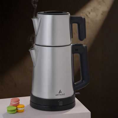 Aryıldız Tea Luxe Çay Makinesi İnox - 1