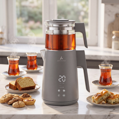 Aryıldız Tea Mode Çay Makinesi Antrasit - 1