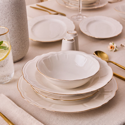 Aryıldız Tiffany Gold 30 Parça 6 Kişilik Yemek Takımı - ARYILDIZ