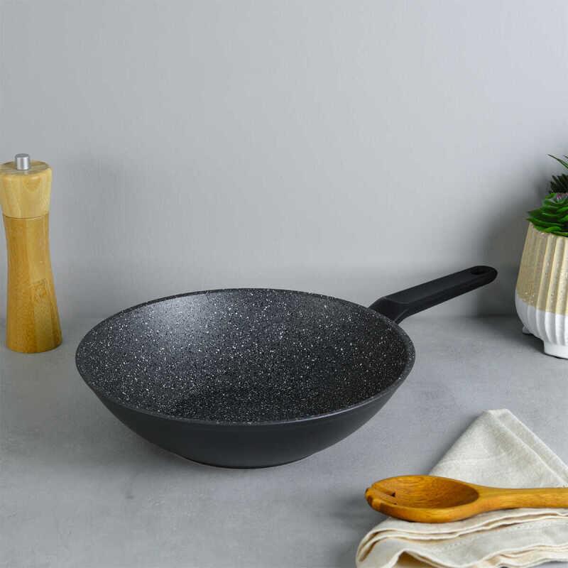 Aryıldız Truecook 3 Parça Wok + Krep + Grill Tava Seti - 5