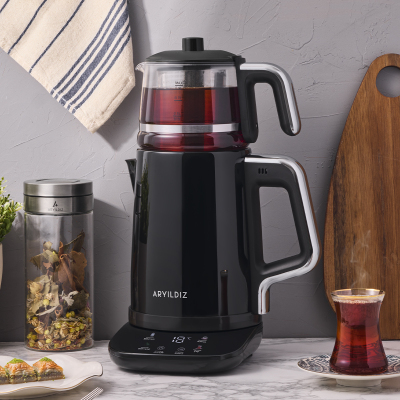 Aryıldız Vision Prime Çay Makinesi Siyah - 1