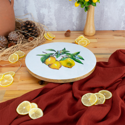 Bambum Kangura Limon Dönen Sunum Tabağı - 1