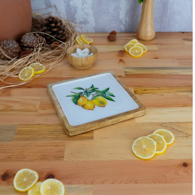 Bambum Kangura Limon Kare Tepsi Küçük - 1