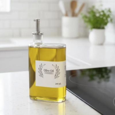 Bambum Kimera Metal Kapaklı Yağdanlık 200 ml - 1