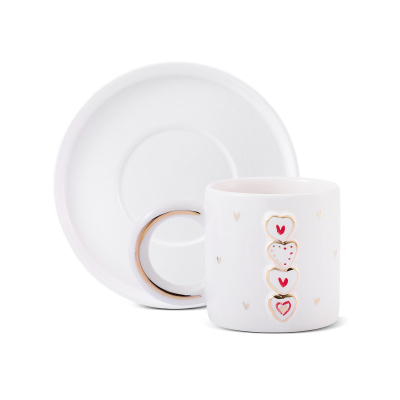 Canarels Passion 2 Parça Tek Kişilik Fincan Takımı 90 ml - 3