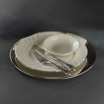 Evaliza Caserta Platin 36 Parça 6 Kişilik Kahvaltı Takımı - 3