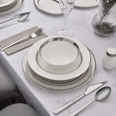 Evaliza Crown Patin 60 Parça 12 Kişilik Yemek Takımı - 5