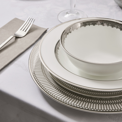Evaliza Crown Patin 60 Parça 12 Kişilik Yemek Takımı - 6