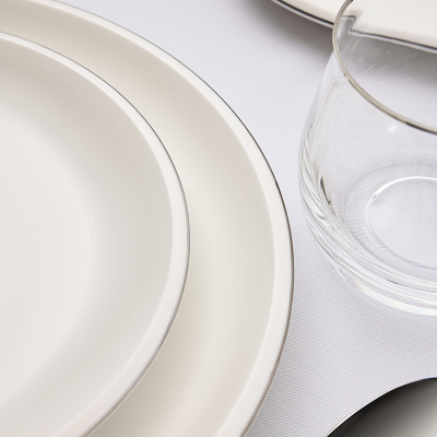 Evaliza Elegant Platin 32 Parça 6 Kişilik Yemek Takımı - 5