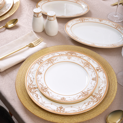 Evaliza Infinity Gold 60 Parça 12 Kişilik Yemek Takımı - 2