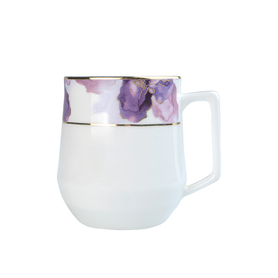 Evaliza Mor Çiçek Hanedan Mug 350 ml - EVALIZA