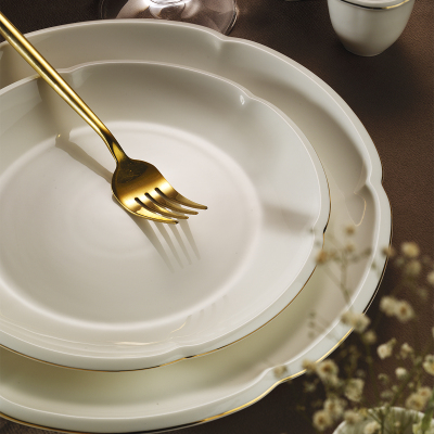 Evaliza Terra Royal Gold 32 Parça 6 Kişilik Yemek Takımı - 3