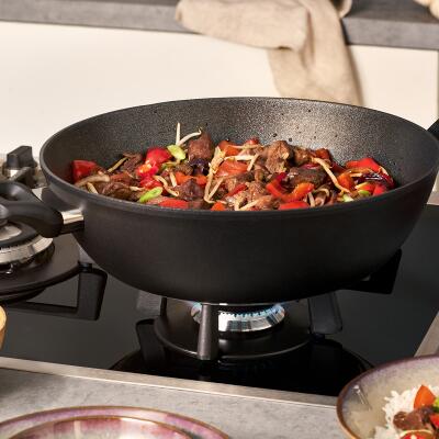 Fissler Adamant Yan Kulplu Wok Tava 32 cm - 3