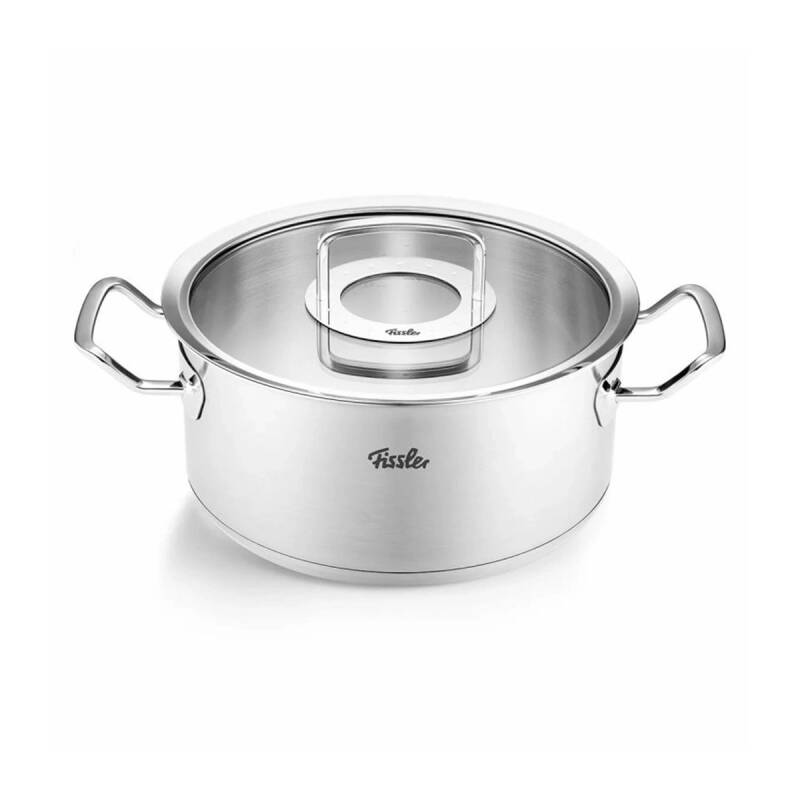 Fissler Original Profi Collection Cam Kapak Kısa Tencere 24 cm - 1