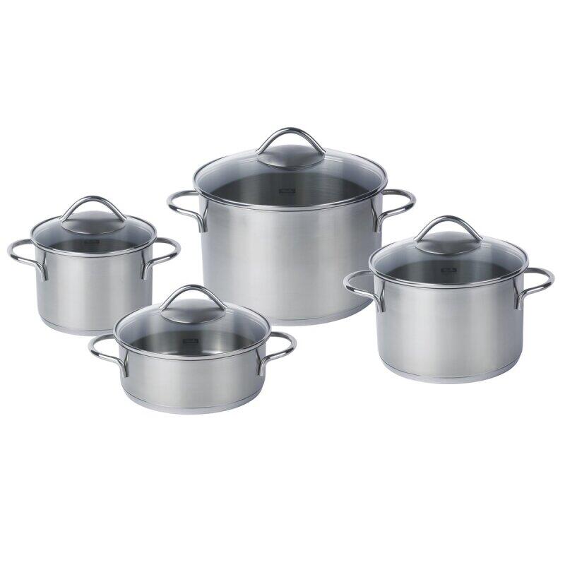 Fissler Vienna 8 Parça Çelik Tencere Seti - 1