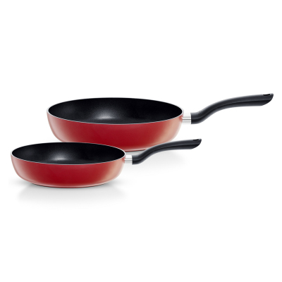 Fissler Vitaquick Edition 4,5 Litre Düdüklü Tencere + Kırmızı Cenit Tava Set - 6