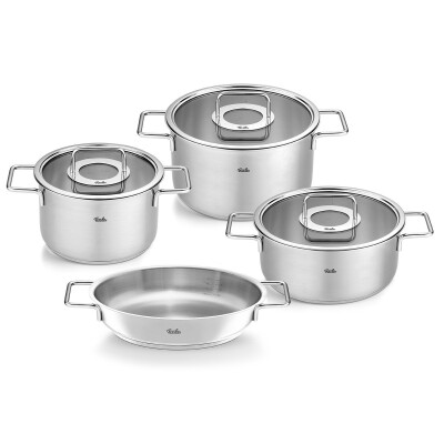 Fissler Vitaquick Edition 4,5 Litre Düdüklü Tencere + Pure Collection Tencere ve Tava Seti - 5
