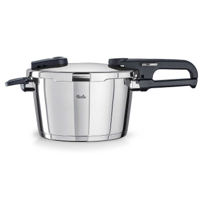 Fissler Vitaquick Edition 4,5 Litre Düdüklü Tencere + Tava Set - 4