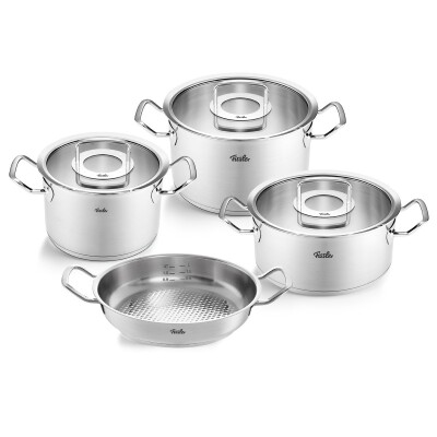 Fissler Vitaquick Edition 6 Litre Düdüklü Tencere + Original Profi Collection Tencere ve Tava Seti - 5